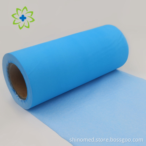 Icke-vävda medicinska material draperat tyg laminerat tyg